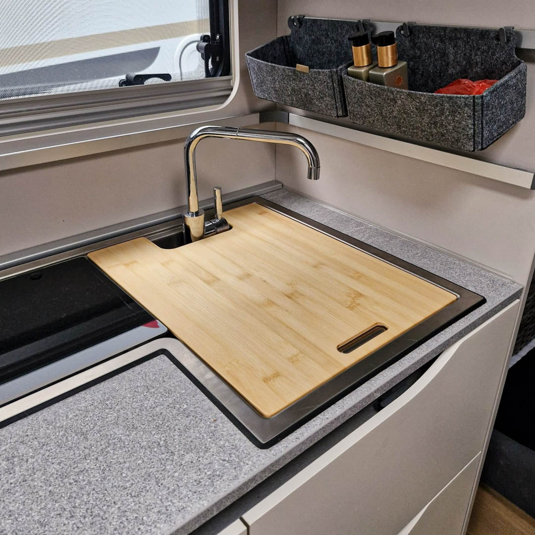 Snijplank met gootsteenafdekking voor Adria Compact en talrijke Adria caravans tot modeljaar 2023