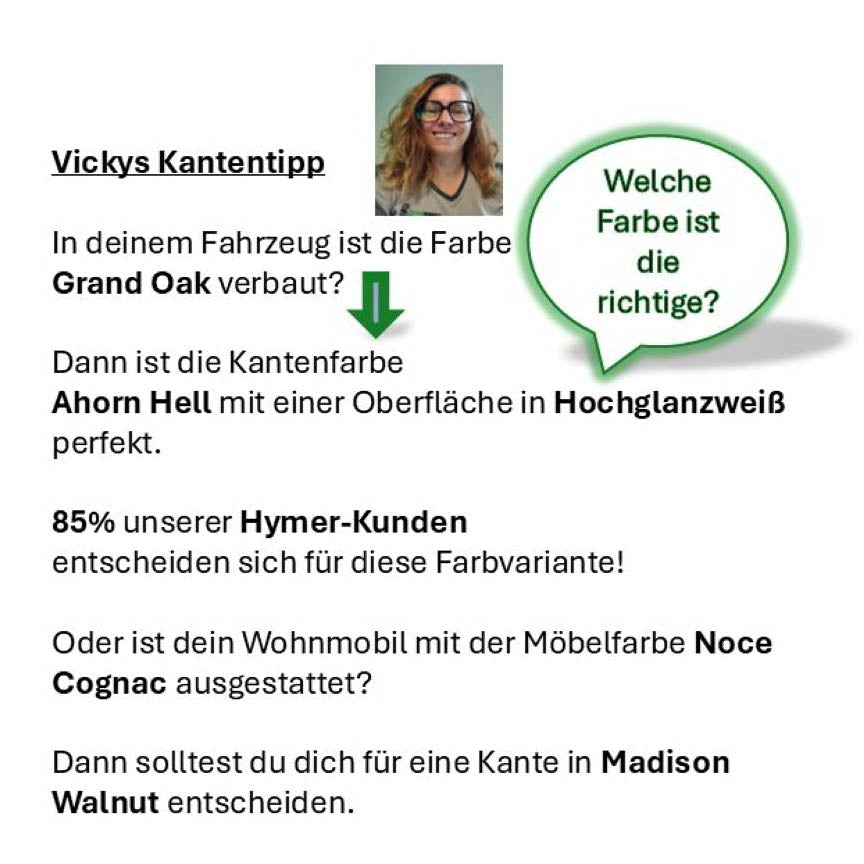 2-delige opbergplank voor Hymer-modellen