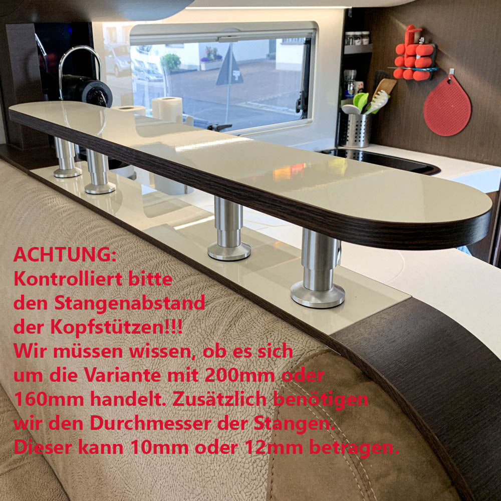 Opbergrek voor Concorde-modellen met ronde zitgroep