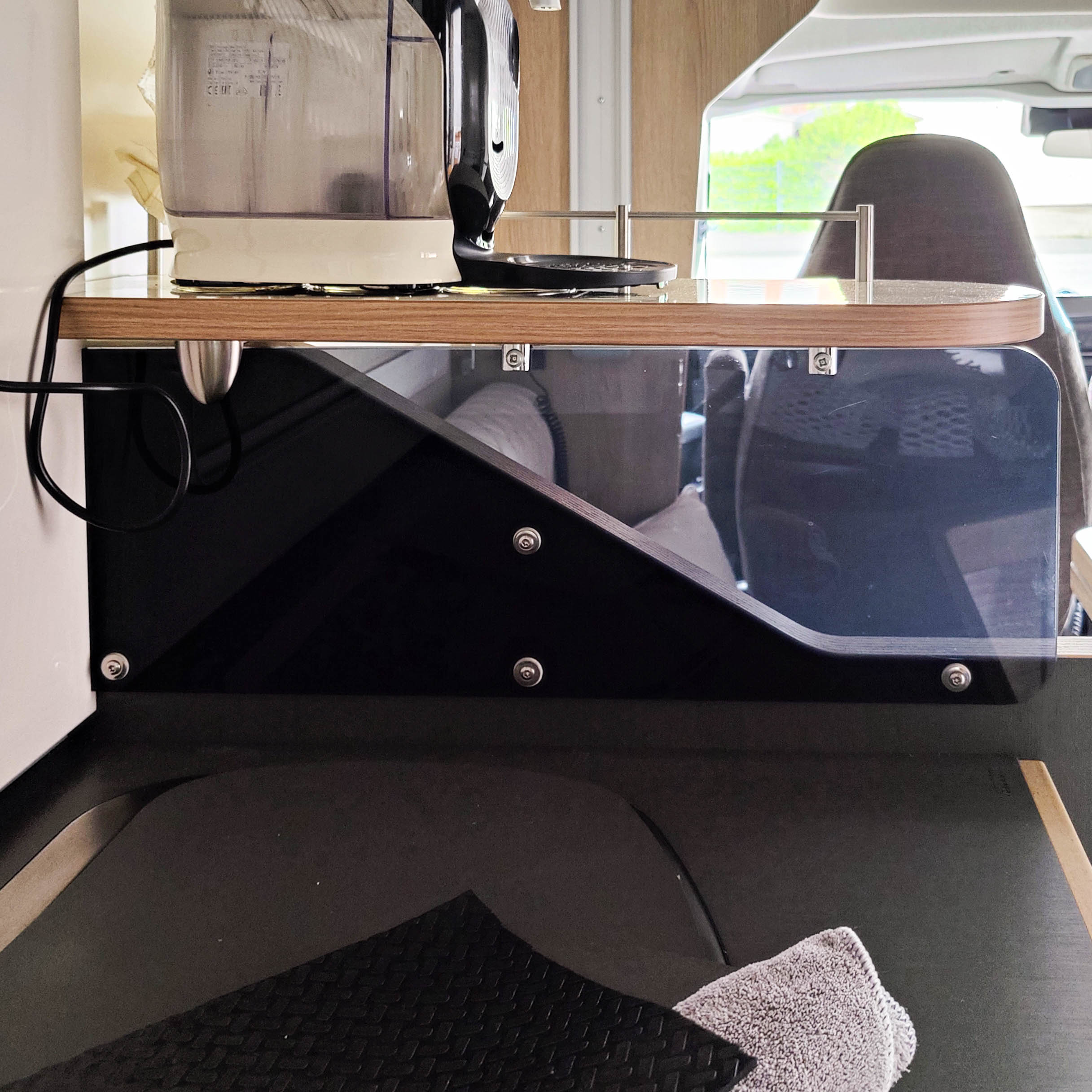 Opbergvak voor Mobilvetta Krosser en Kea modellen met face to face