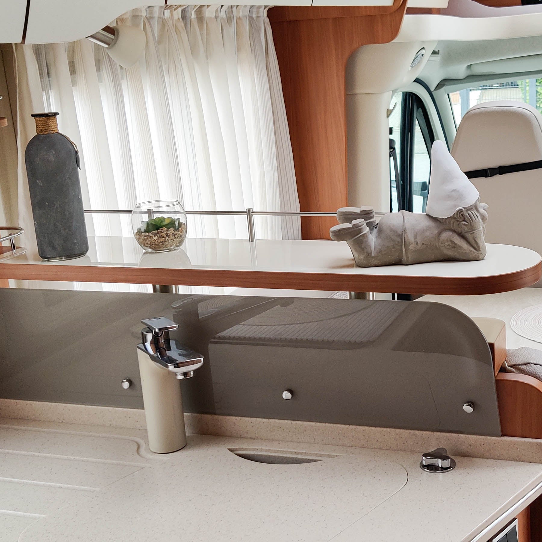 2-delig opbergrek voor Hymer SL en GL modellen