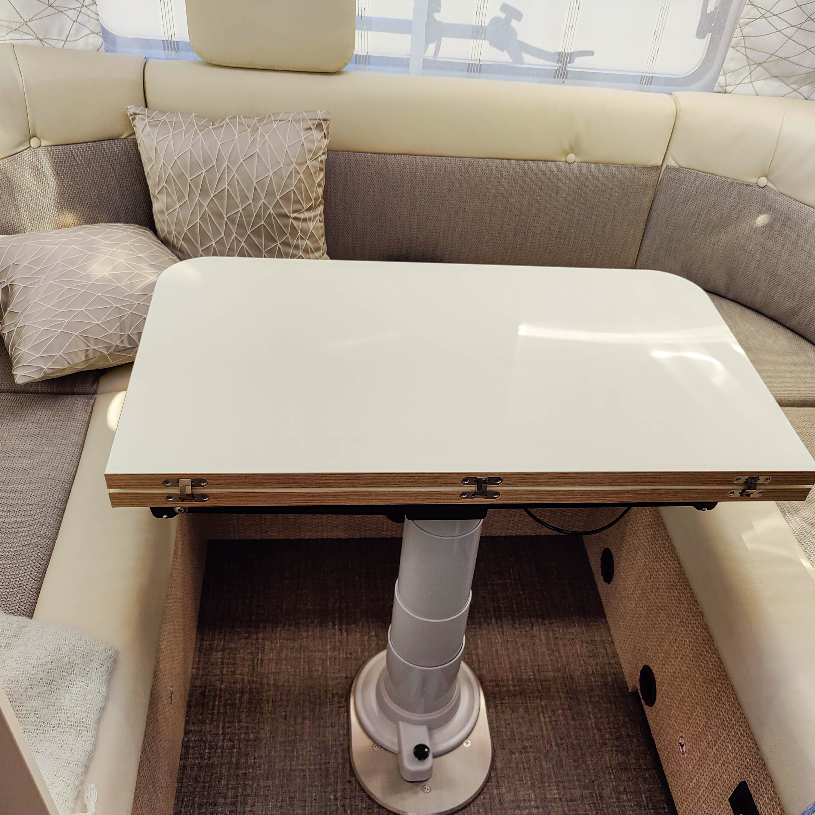 Nuova Mapa tafelframe inclusief in hoogte verstelbare kolom voor opklapbare tafelbladen