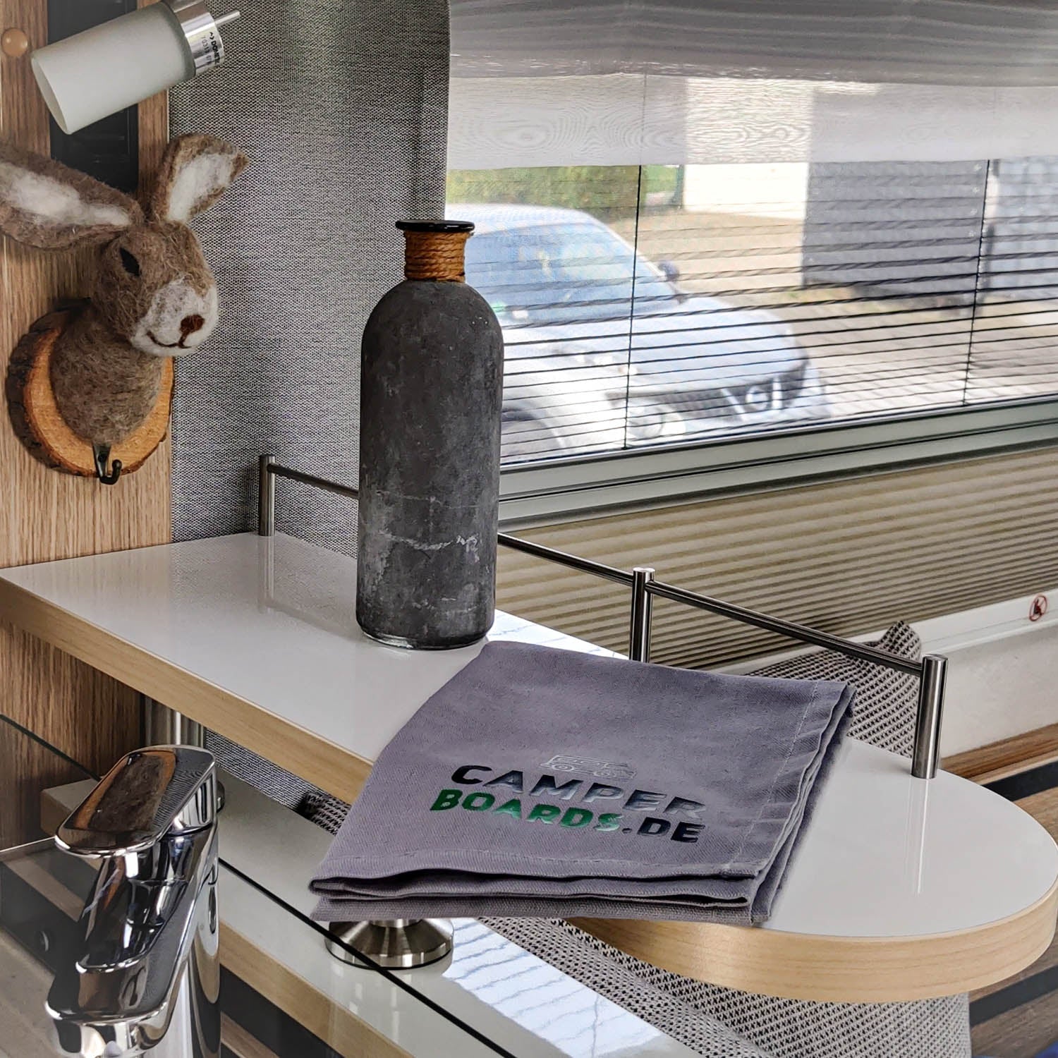 2-delig opbergbord voor Niesmann en Bischoff voor modeljaren 2015 tot 2023 met face-to-face zitgroep