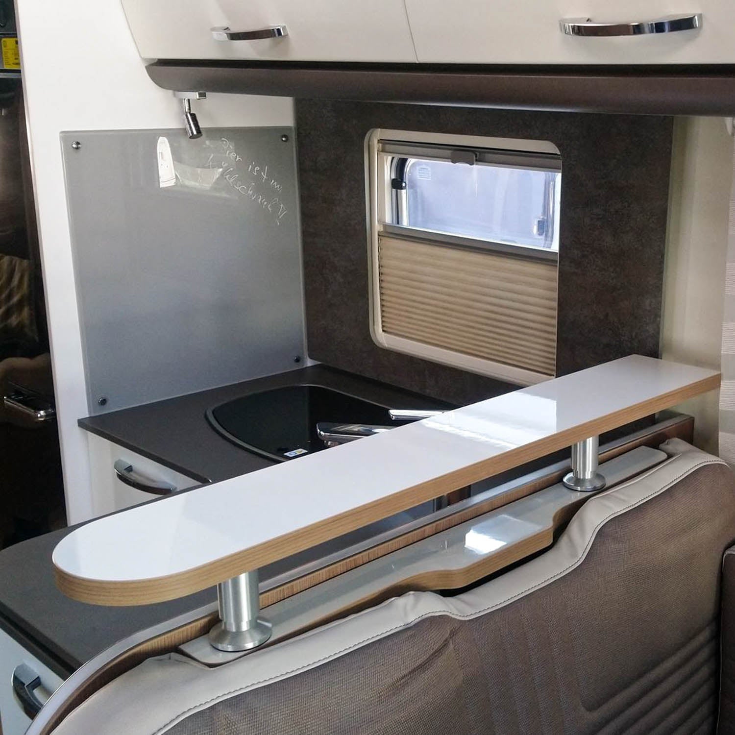 2-delige opbergplank voor Dethleffs Trend vanaf modeljaar 2023