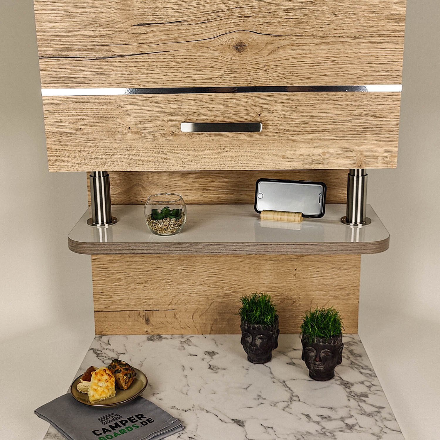 #kleur_hoogglans wit met rand in iepentruffel