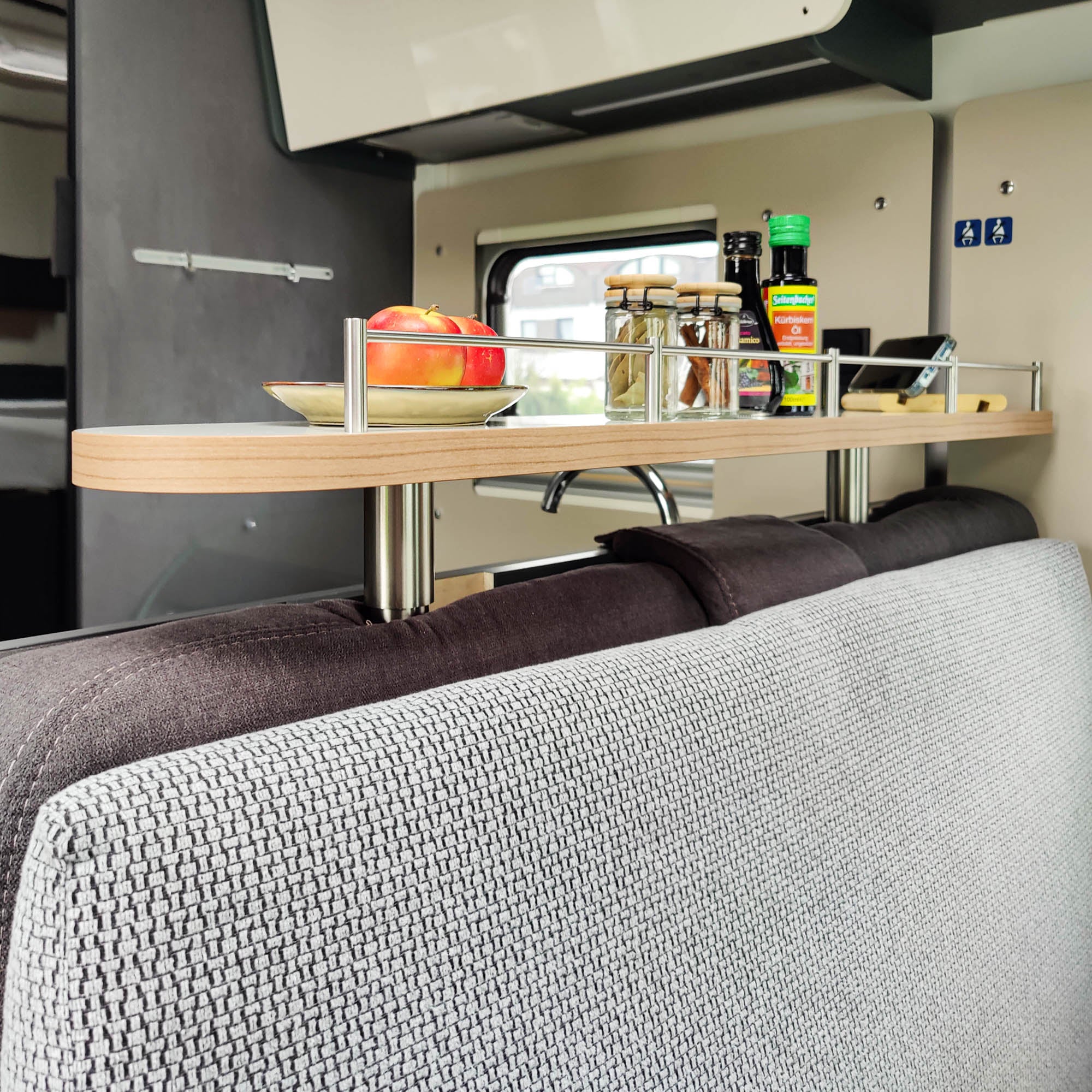 Laika opbergrek voor keuken camper