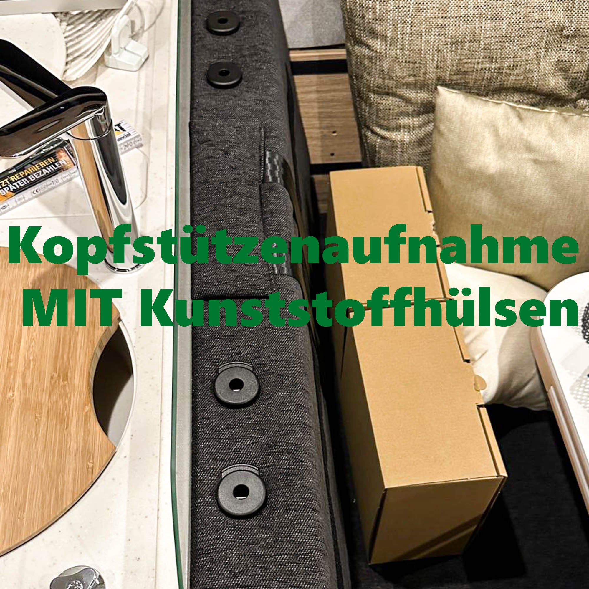 Board voor montage met hulzen