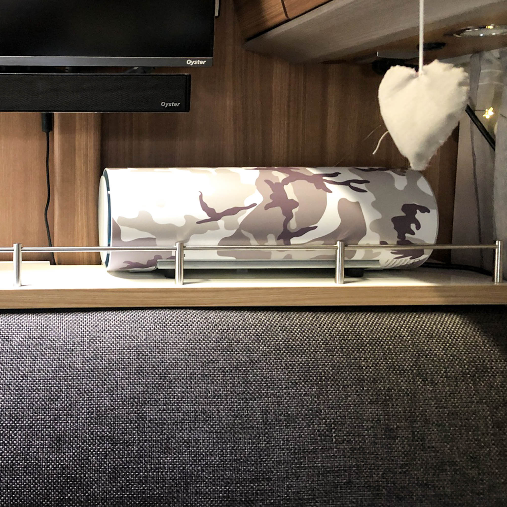 Legplank met genoeg ruimte voor Ozonos