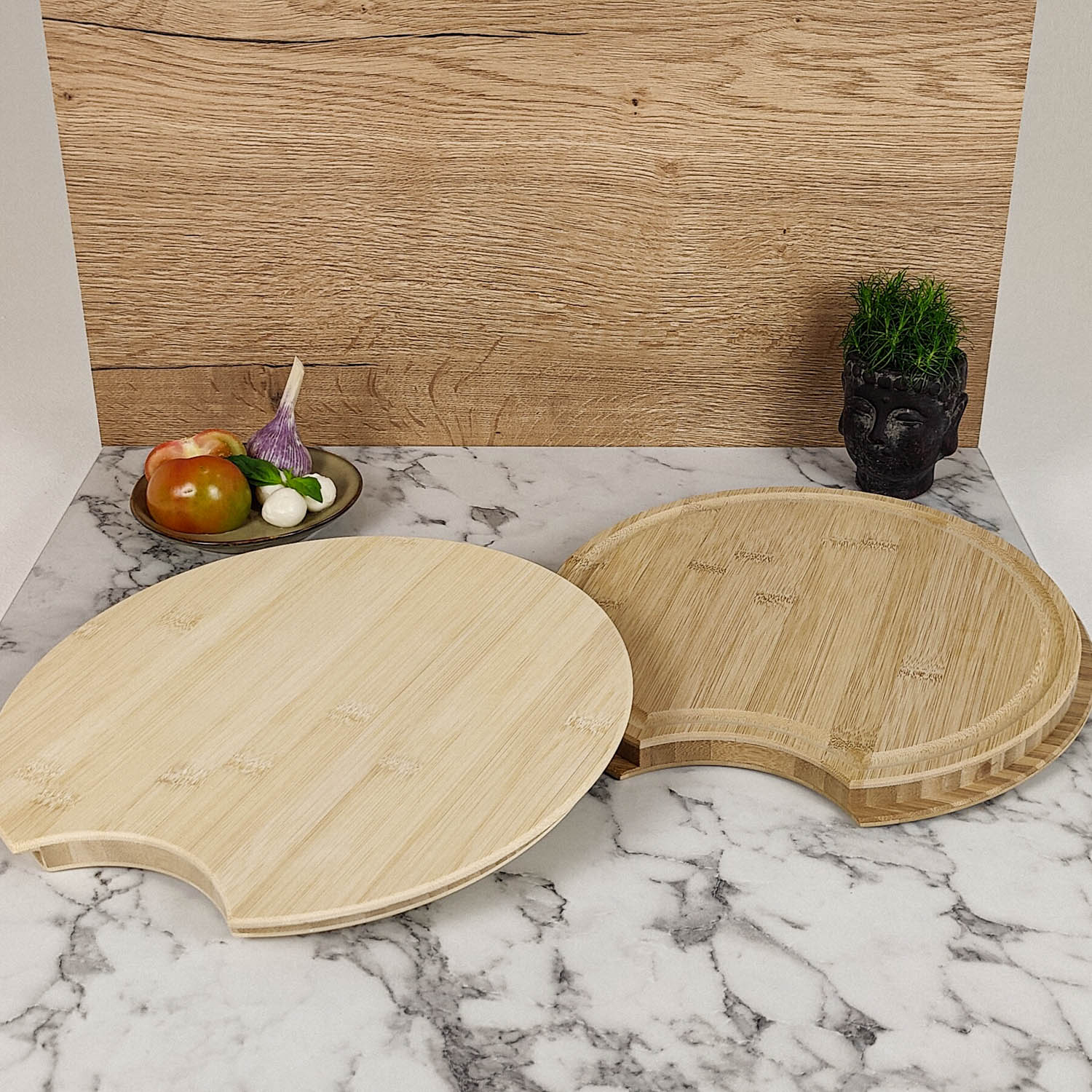 Kleurvergelijking Carado gootsteenafdekking