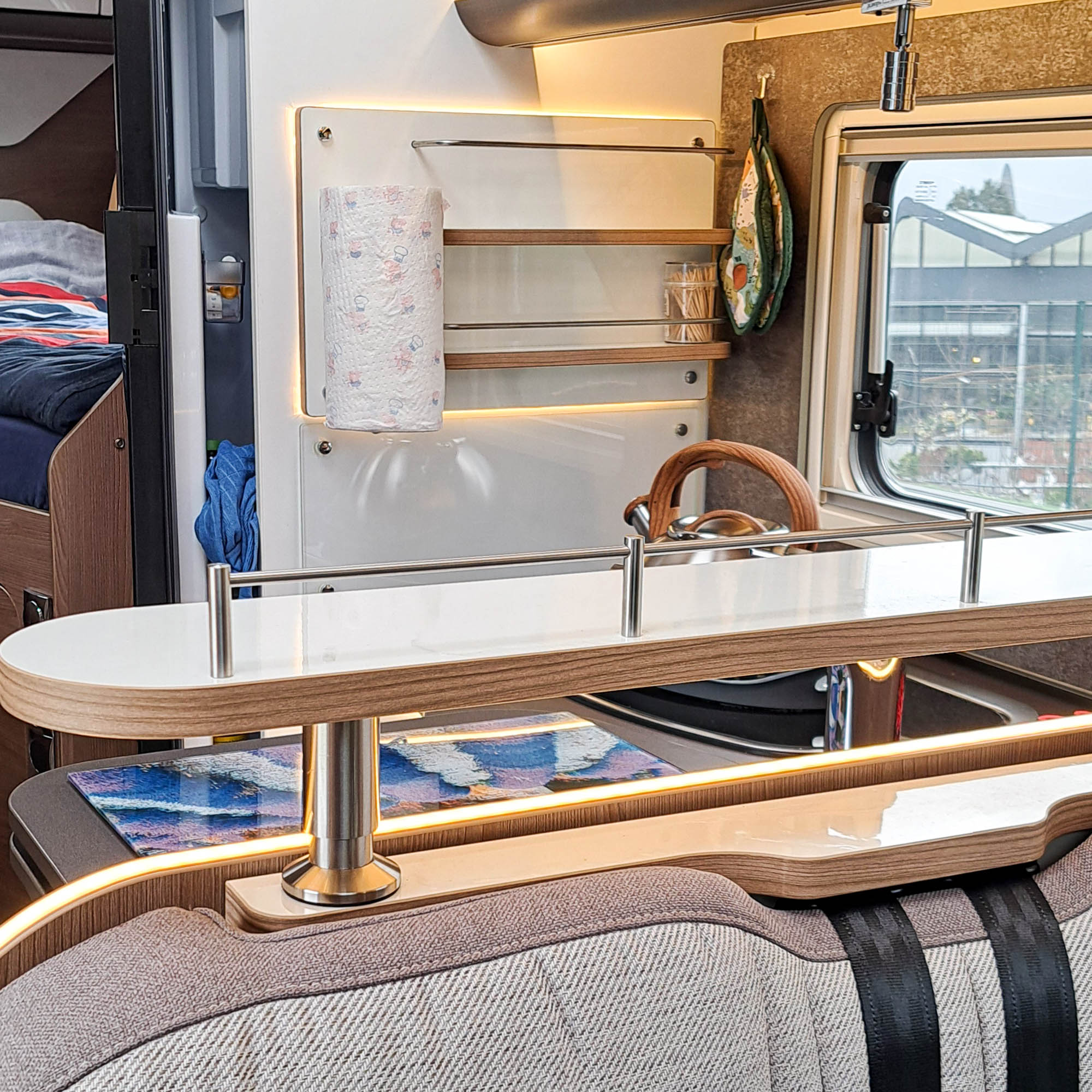 Planchet in plaats van capsulehouder met rolhouder