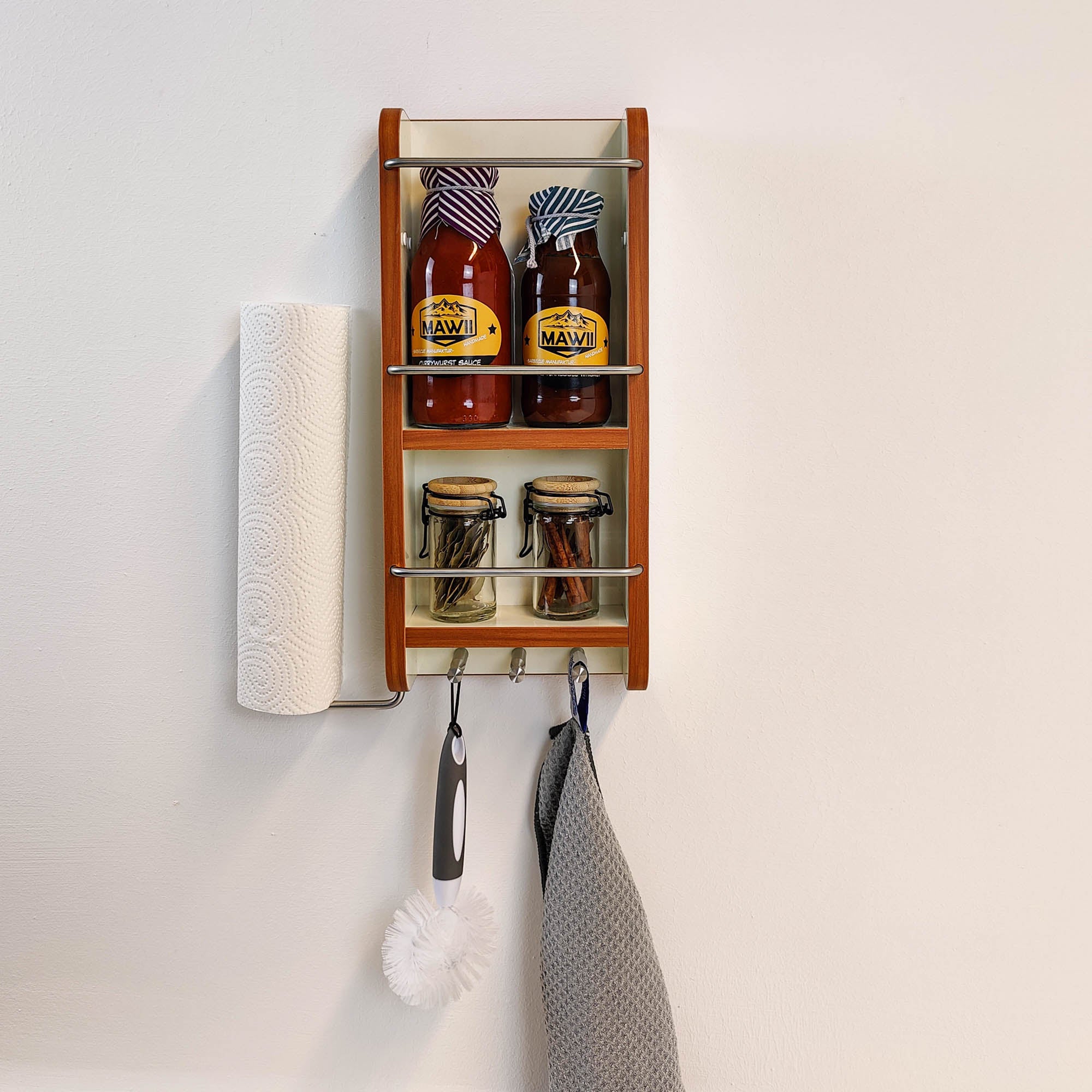 #colour_magnolia hoogglans met rand in kersen gebloemd geschaafd