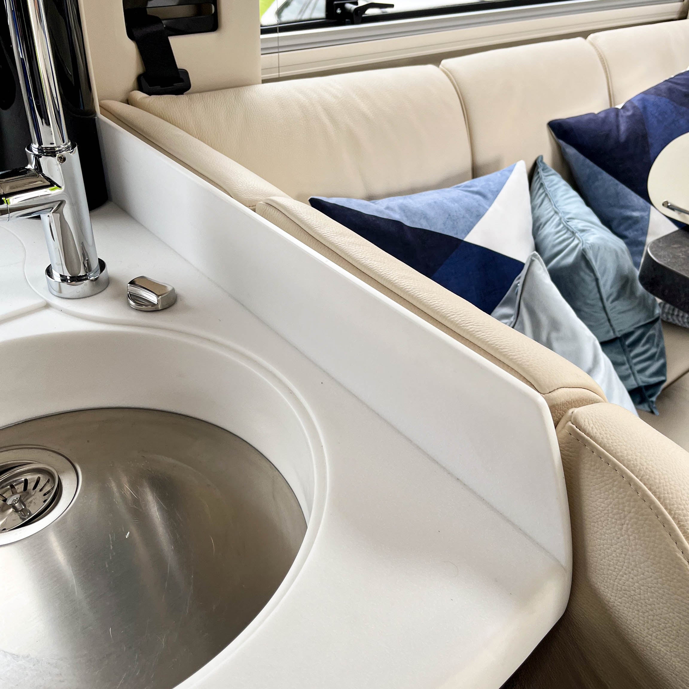 Legplank voor Concorde met mineraal werkblad