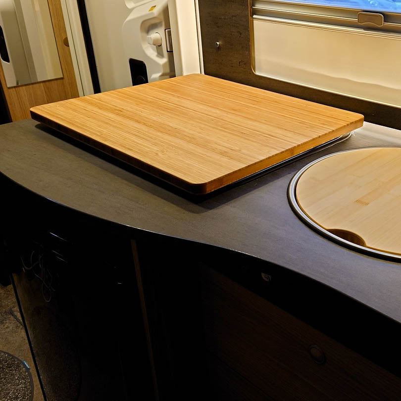 Gootsteen- en fornuisafdekking voor campers, caravans en campers