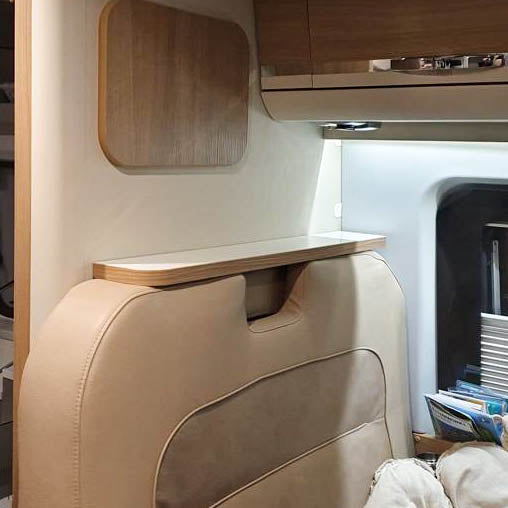 Opbergrek voor Adria Twin paneelwagen tot 2018