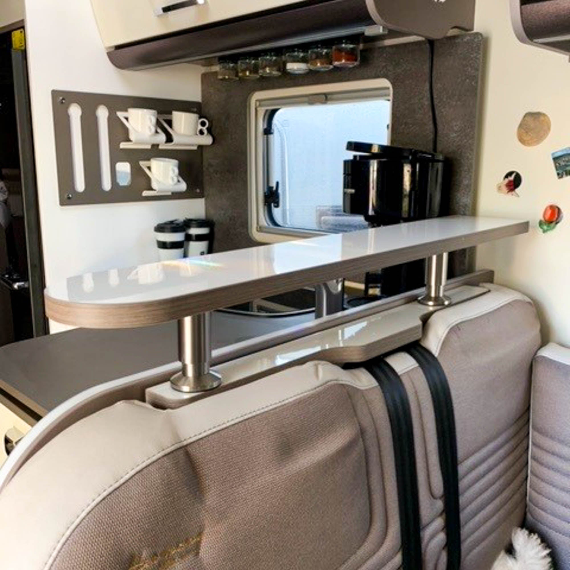 2-delig opbergrek voor Bürstner Lyseo modellen