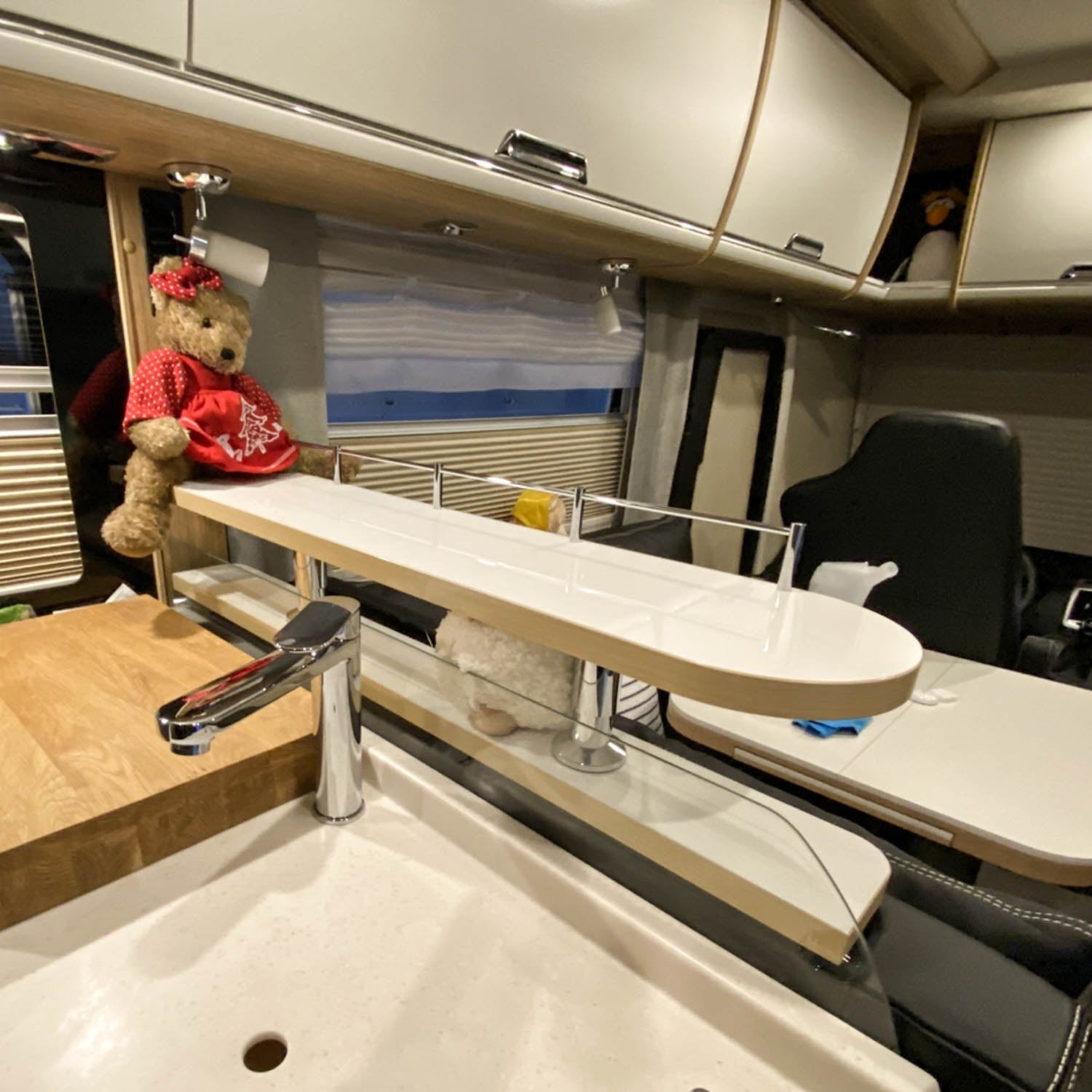 2-delige opbergplank voor Niesmann en Bischoff modellen vanaf 2015