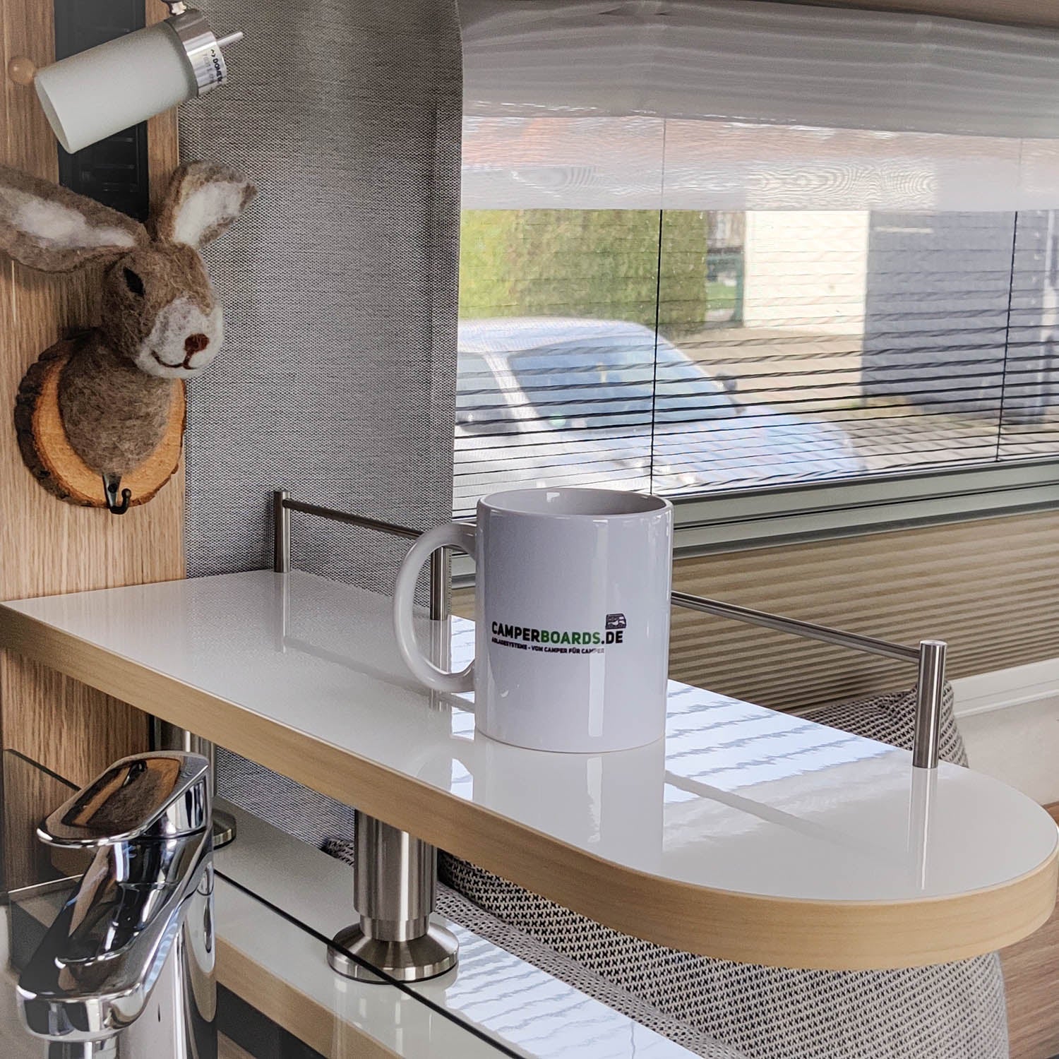 2-delig opbergbord voor Niesmann en Bischoff modellen vanaf 2015 met face to face