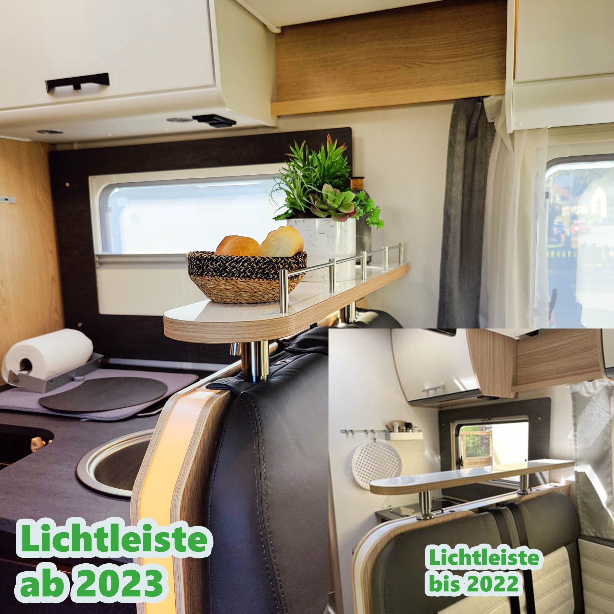 Opslagkaart voor Sunlight vanaf modeljaar 2023