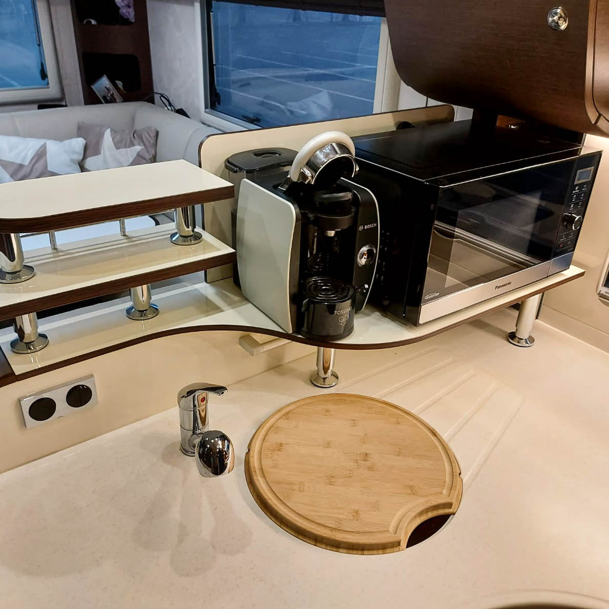 Snijplank met afdekplaat voor Concorde modellen