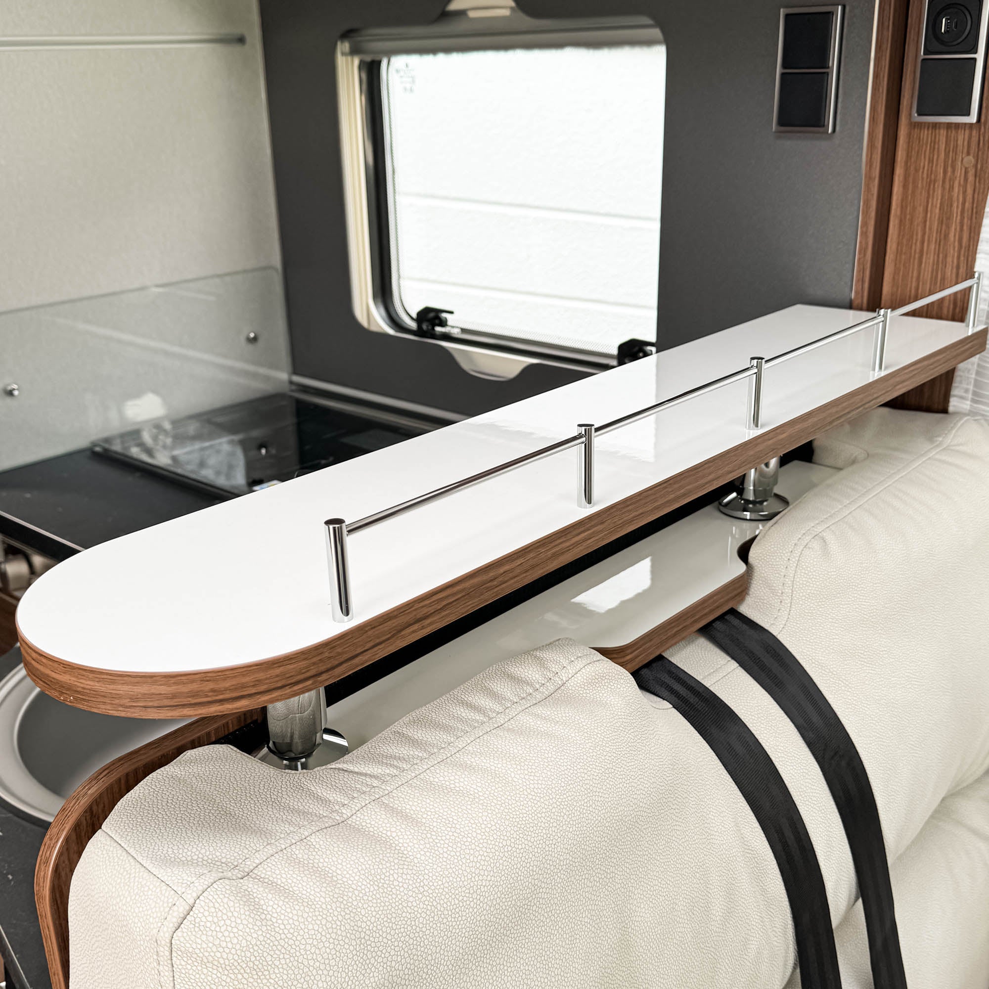 2-delige opbergplank voor Hymer-modellen