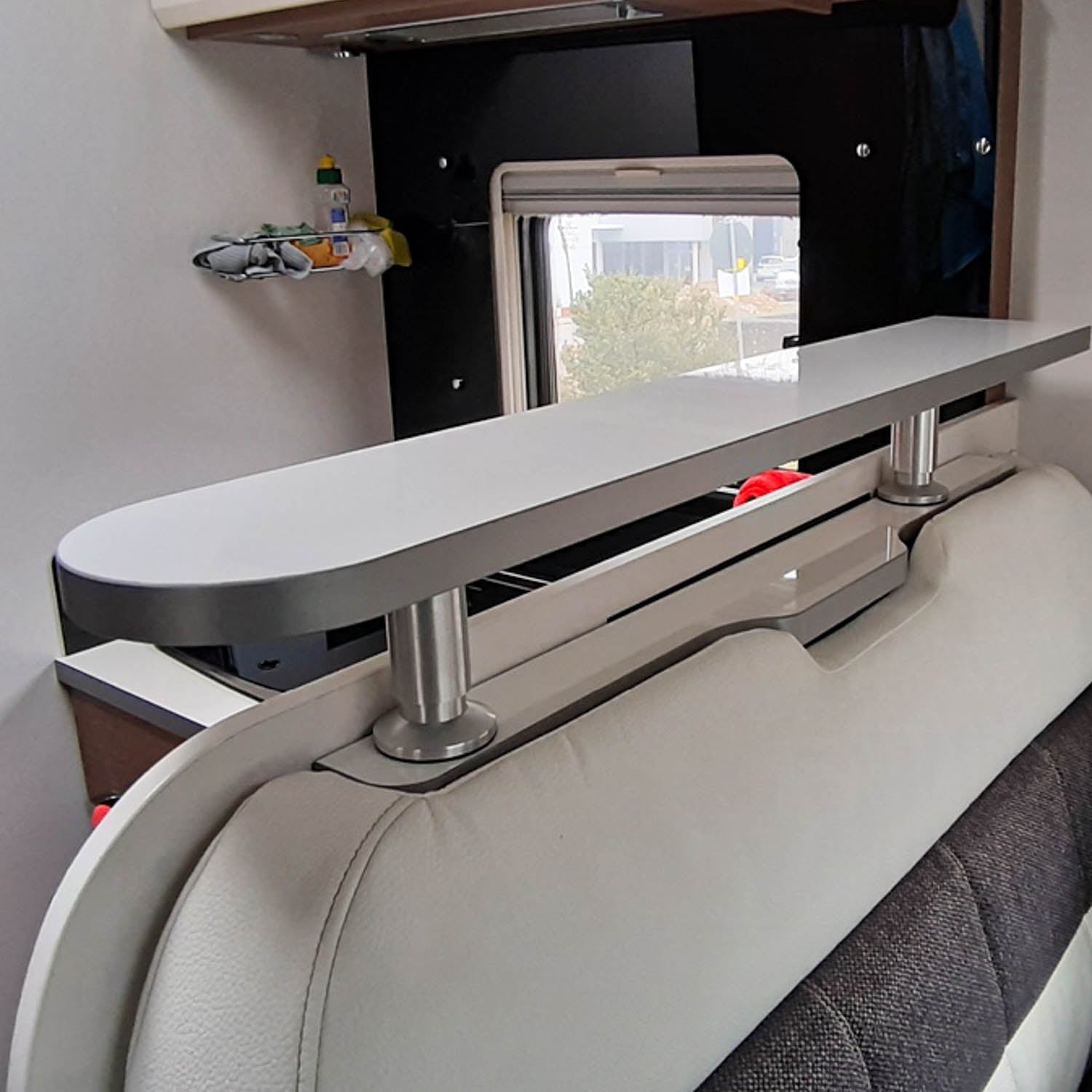 2-delige opbergplank voor Dethleffs Trend vanaf modeljaar 2023