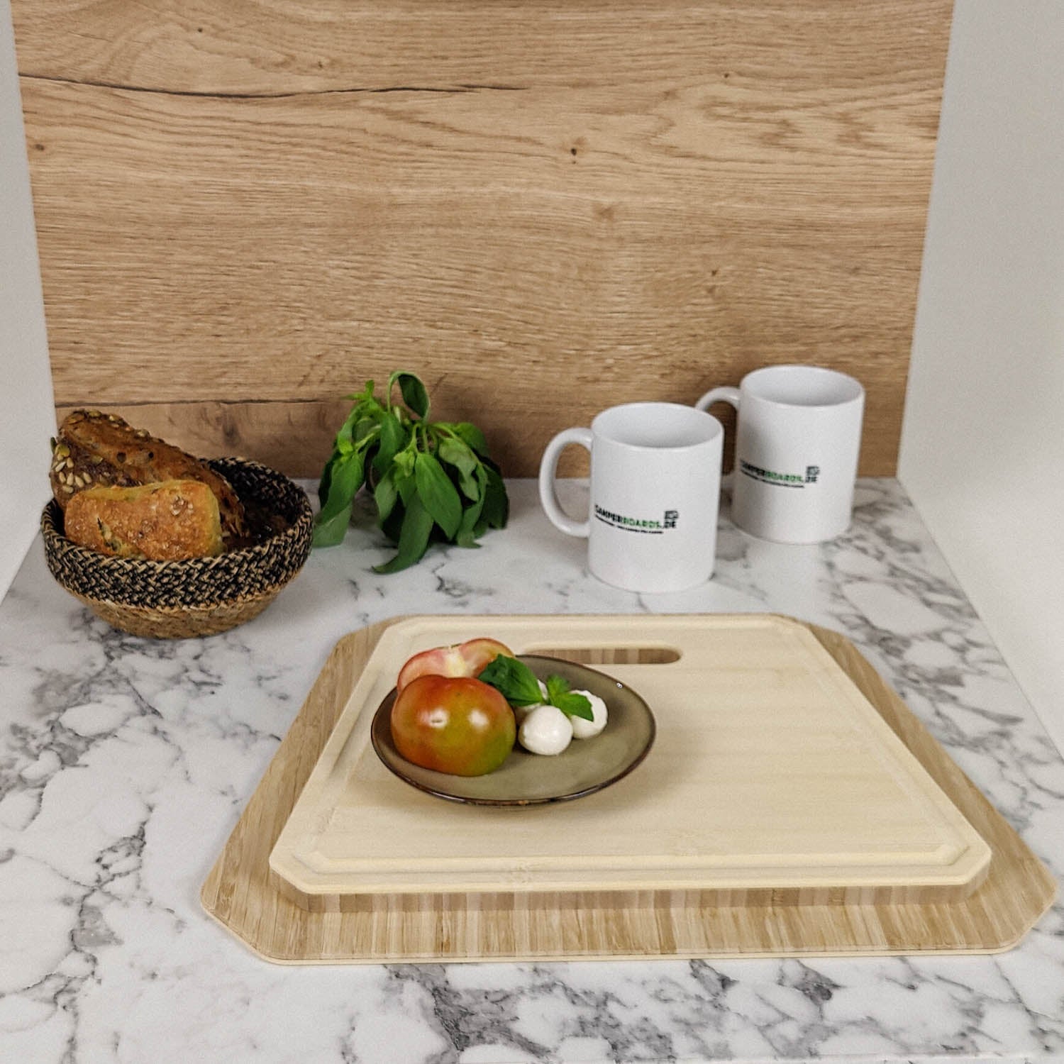 Snijplank met gootsteenafdekking voor Adria-modellen