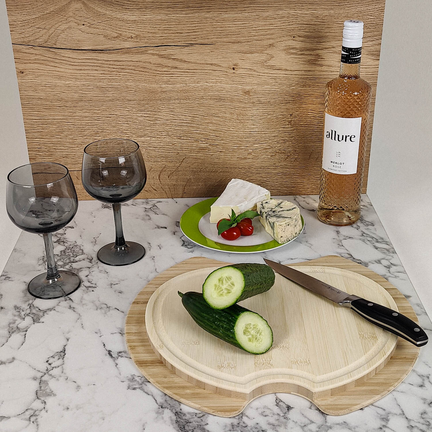 Snijplank met gootsteenafdekking voor Hymer en Eriba modellen