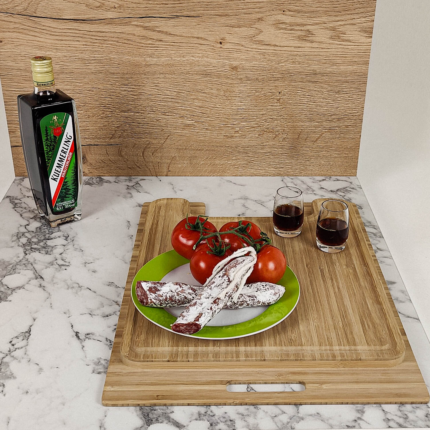 Snijplank met gootsteenafdekking voor Sunliving modellen