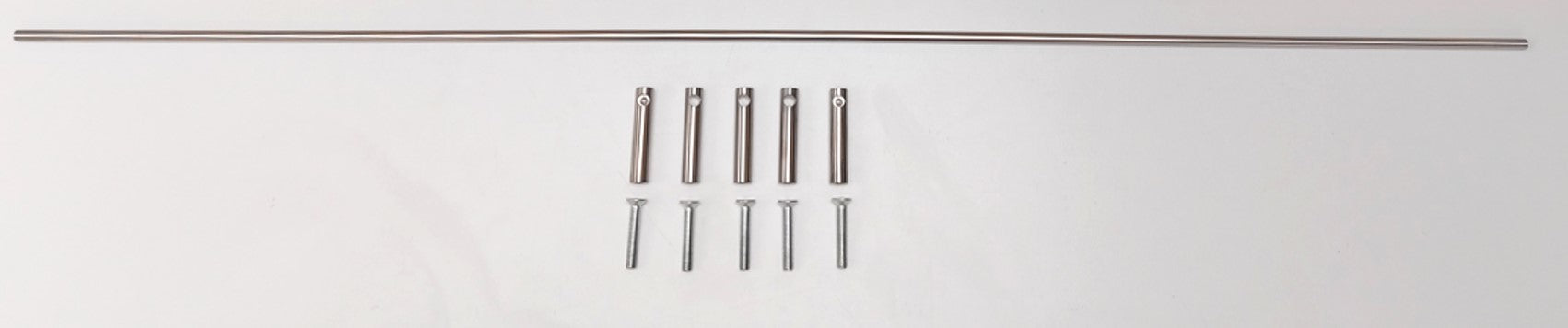 Railingset voor montage achteraf