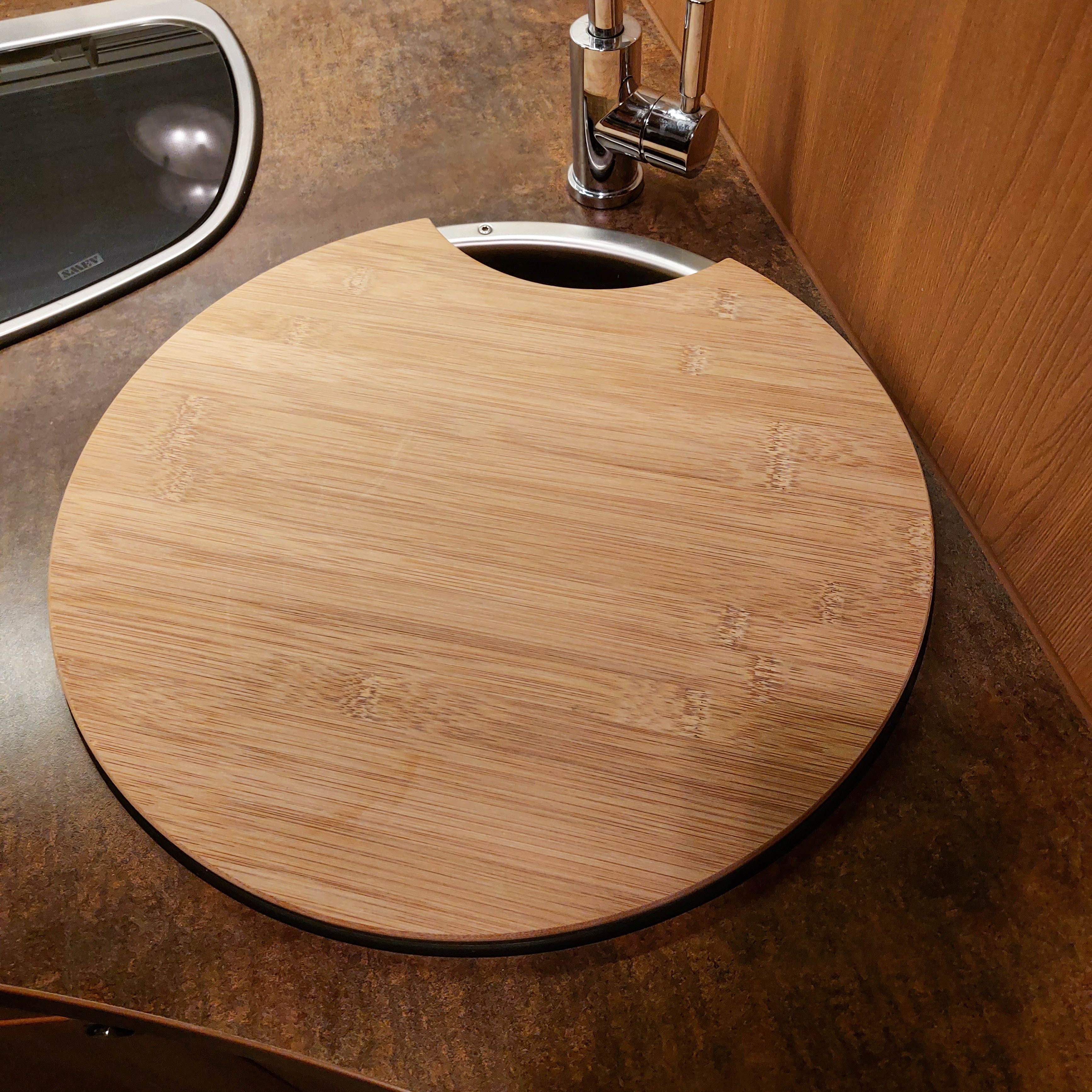 Snijplank met gootsteenafdekking voor Eura Mobil modellen