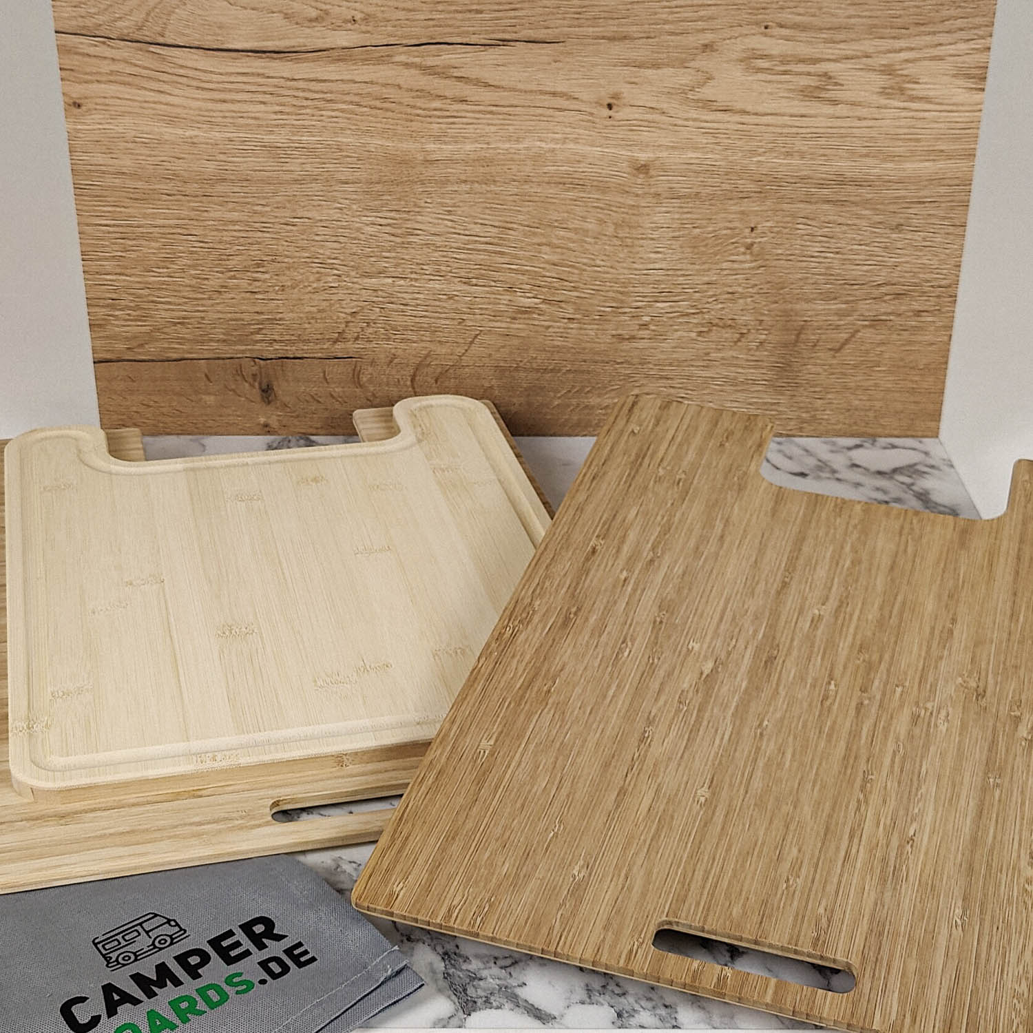 Snijplank met gootsteenafdekking voor Sunliving modellen